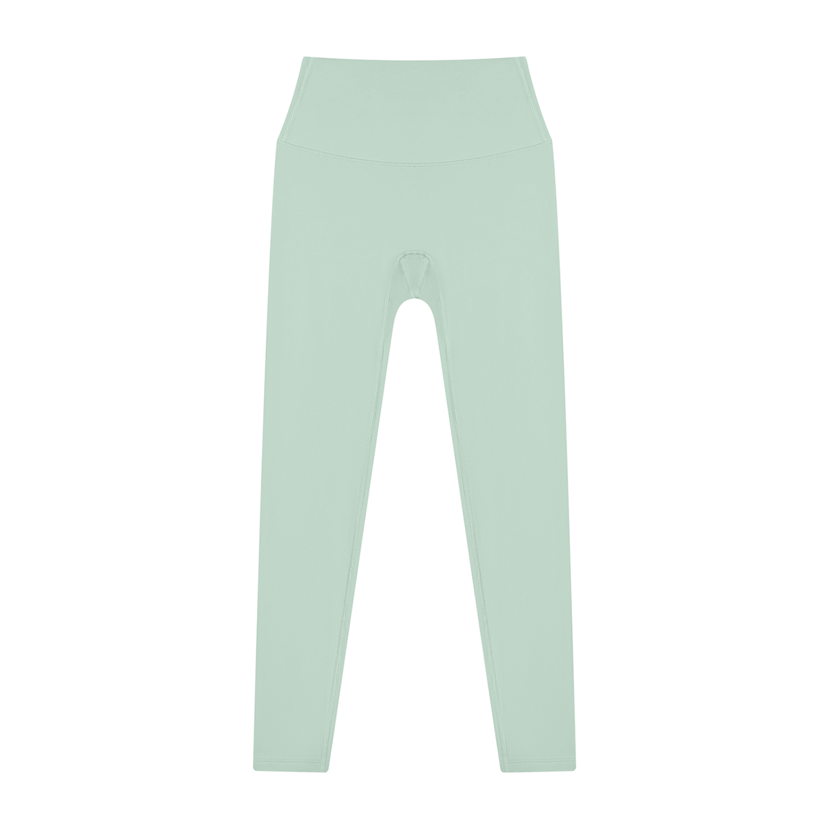 High Waisted Leggings in Mint Green, front