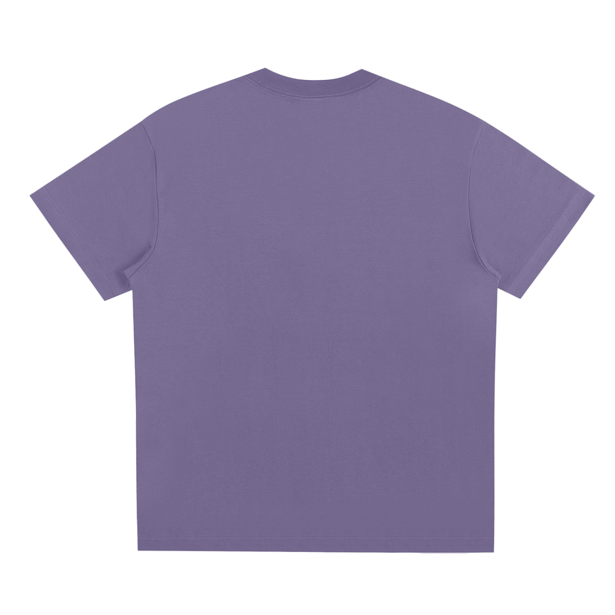 Quick-Dry Cooling Tee in Misty Purple, back