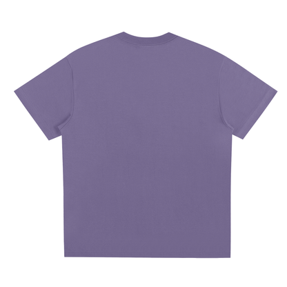Quick-Dry Cooling Tee in Misty Purple, back