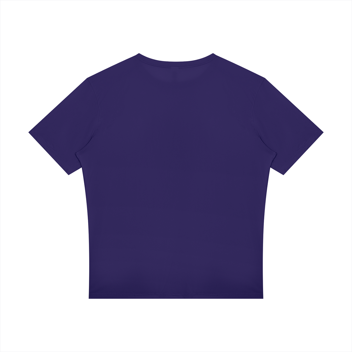 Reflective Raglan Running Tee in Deep Purple, back