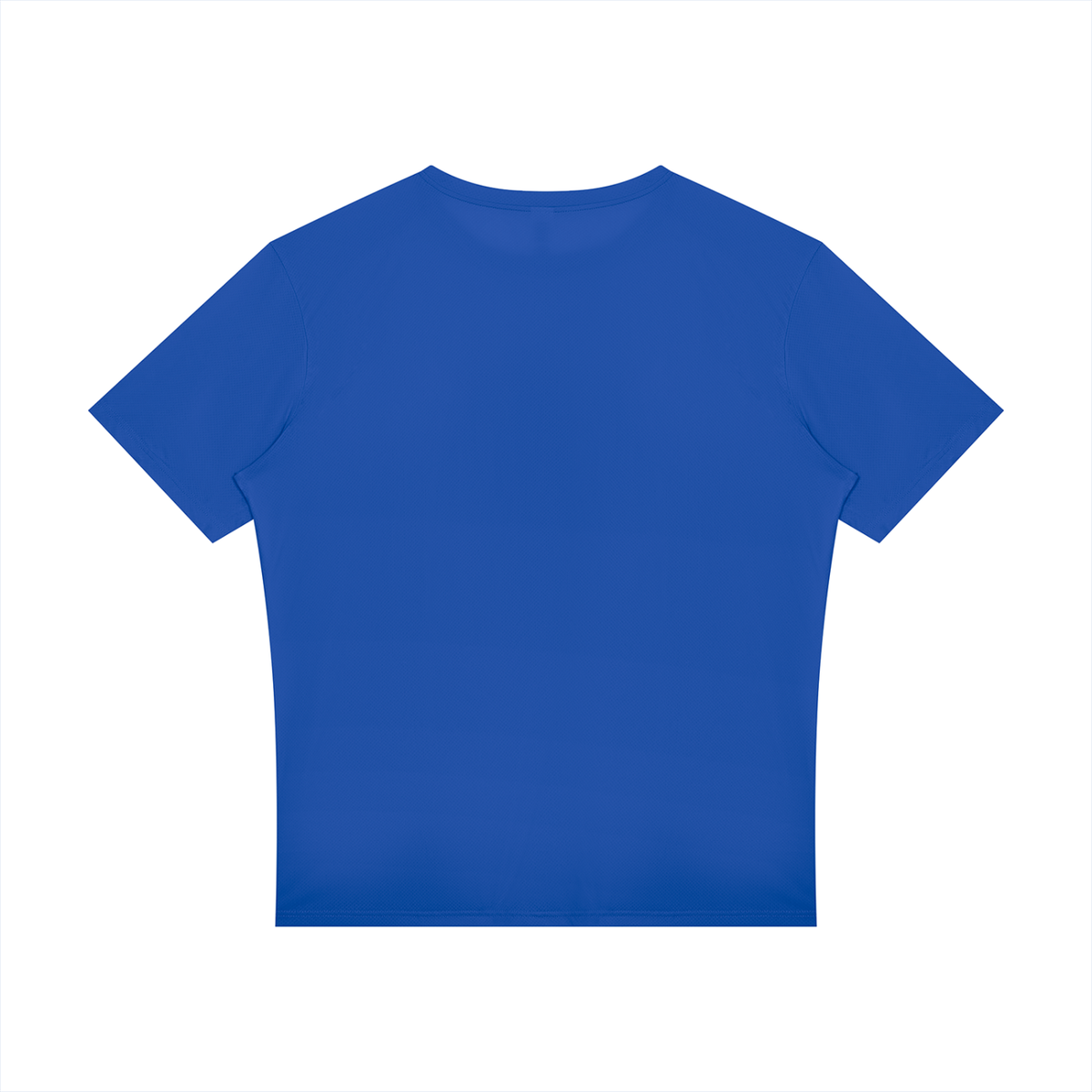 Reflective Raglan Running Tee in Bright Blue, back
