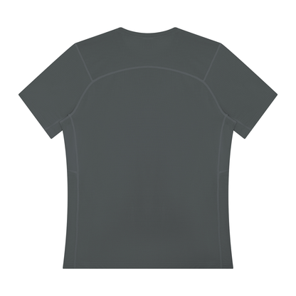 Men's Performance Running Tee in Grey, back