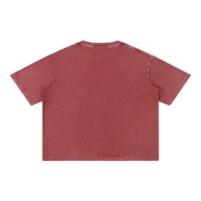 Mineral Wash Boxy Tee