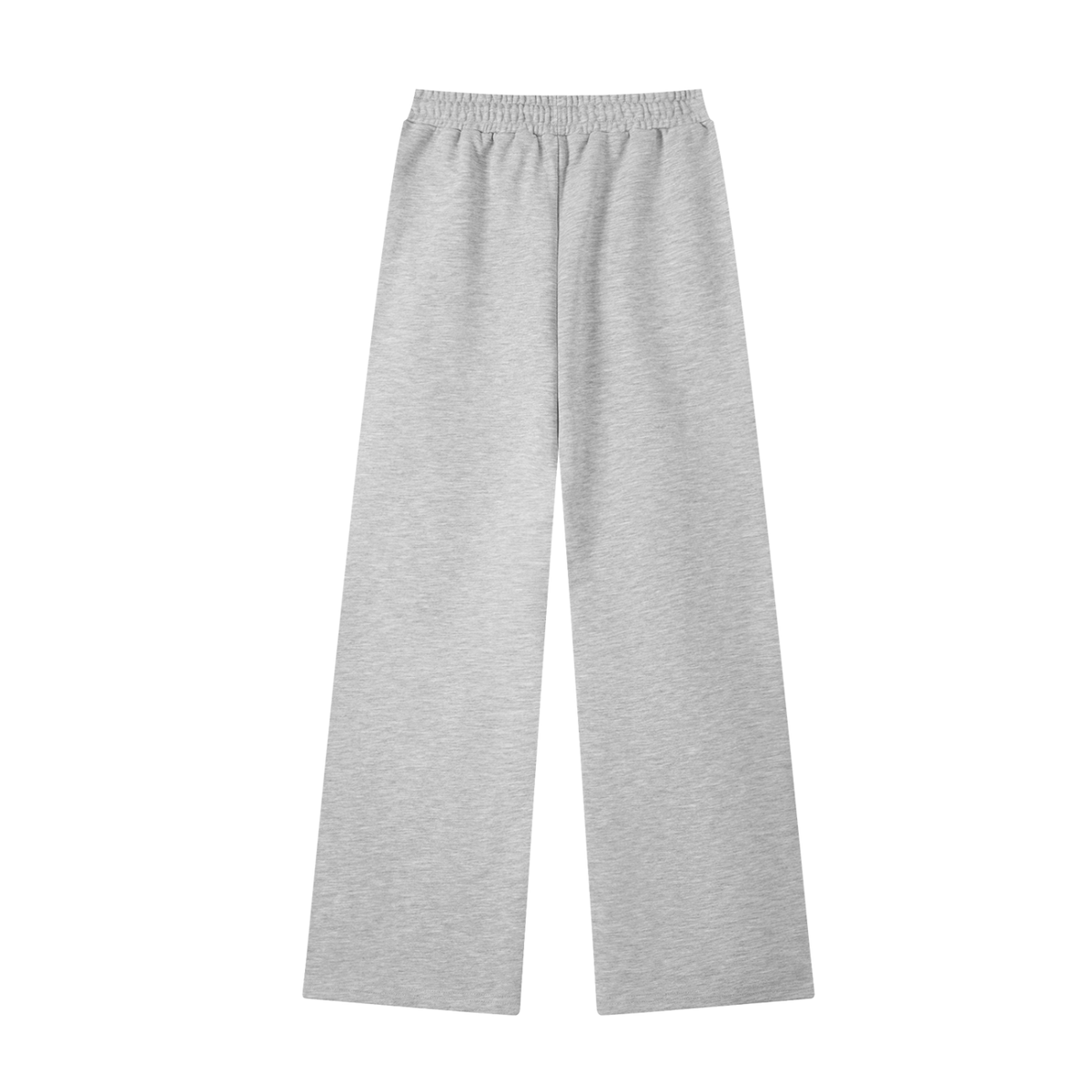 Women's Straight-Leg Sweatpants in Marl Grey, back