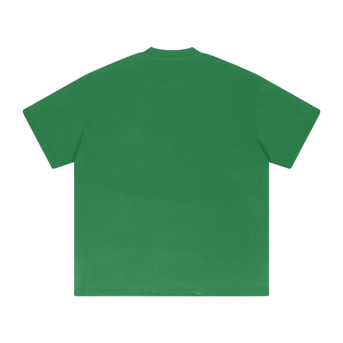 Ultra Heavyweight Tee in Fruit Green, back