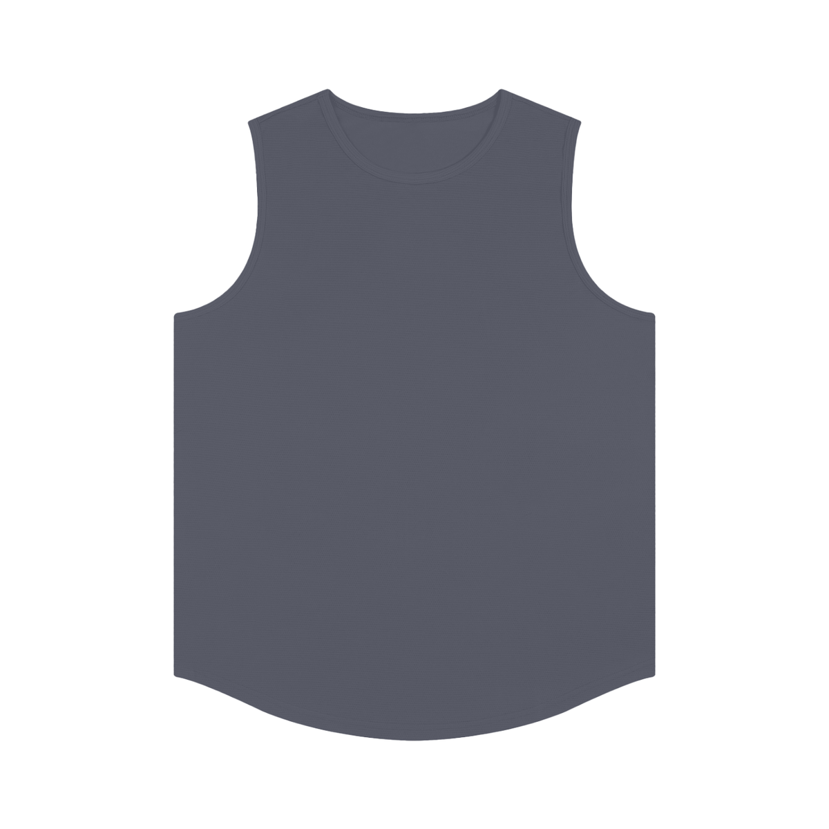 Lightweight Sports Singlet in Grey, front