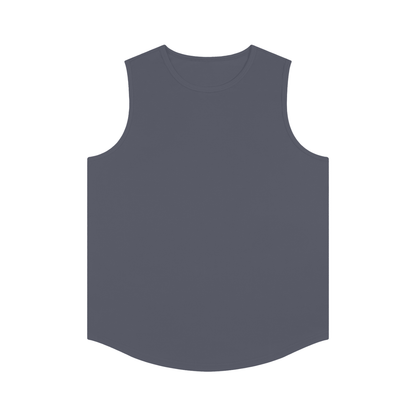 Lightweight Sports Singlet in Grey, front