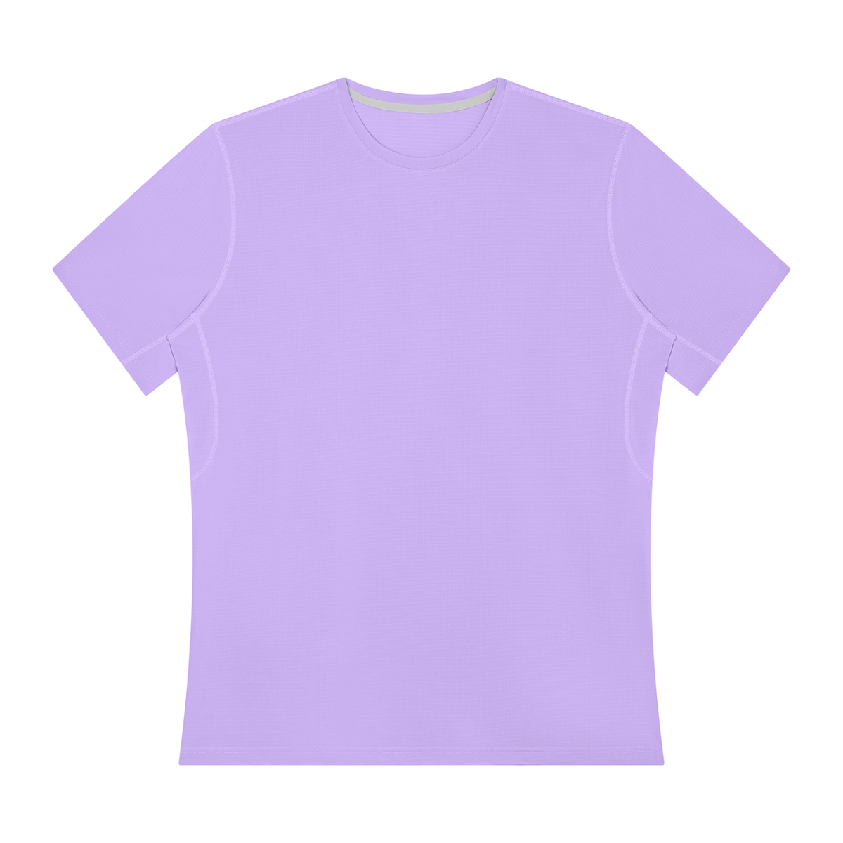 Men's Performance Running Tee in Purple, front
