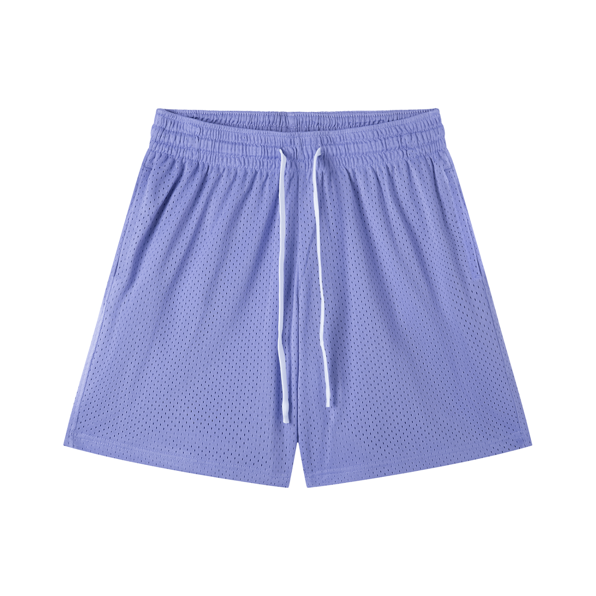 Mesh Training Shorts in Purple, front