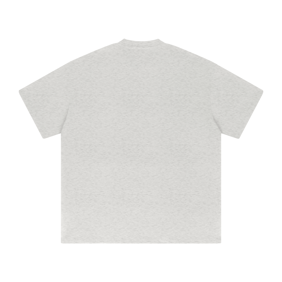 Ultra Heavyweight Tee in Oat Grey, back