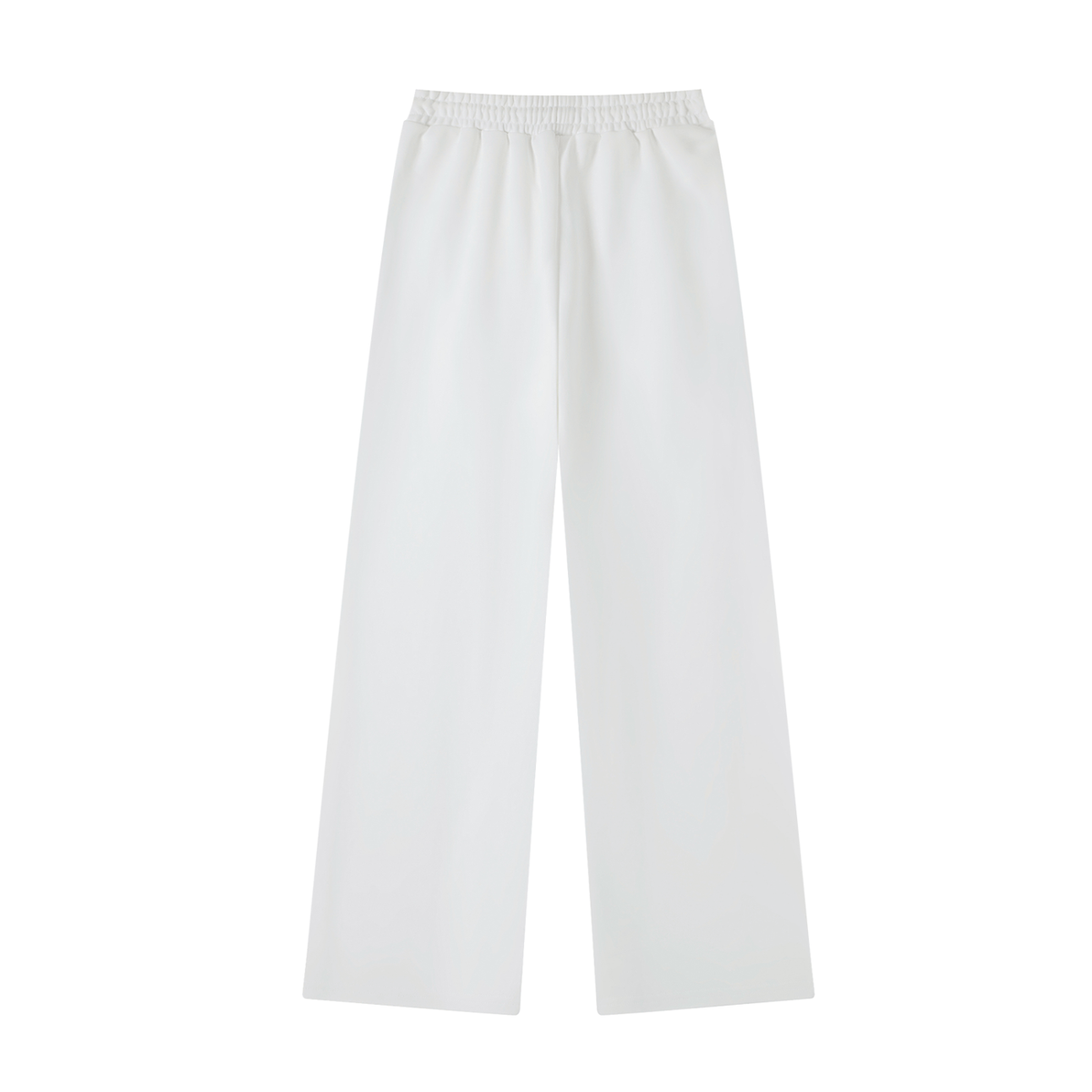 Women's Straight-Leg Sweatpants in White, back