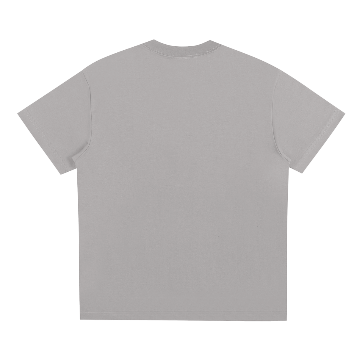 Quick-Dry Cooling Tee in Grey, back