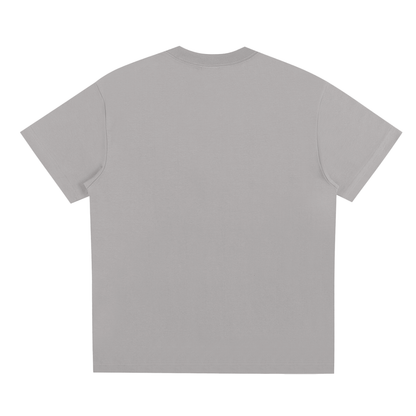 Quick-Dry Cooling Tee in Grey, back