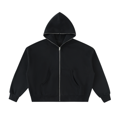 Full-Zip Fleece Hoodie