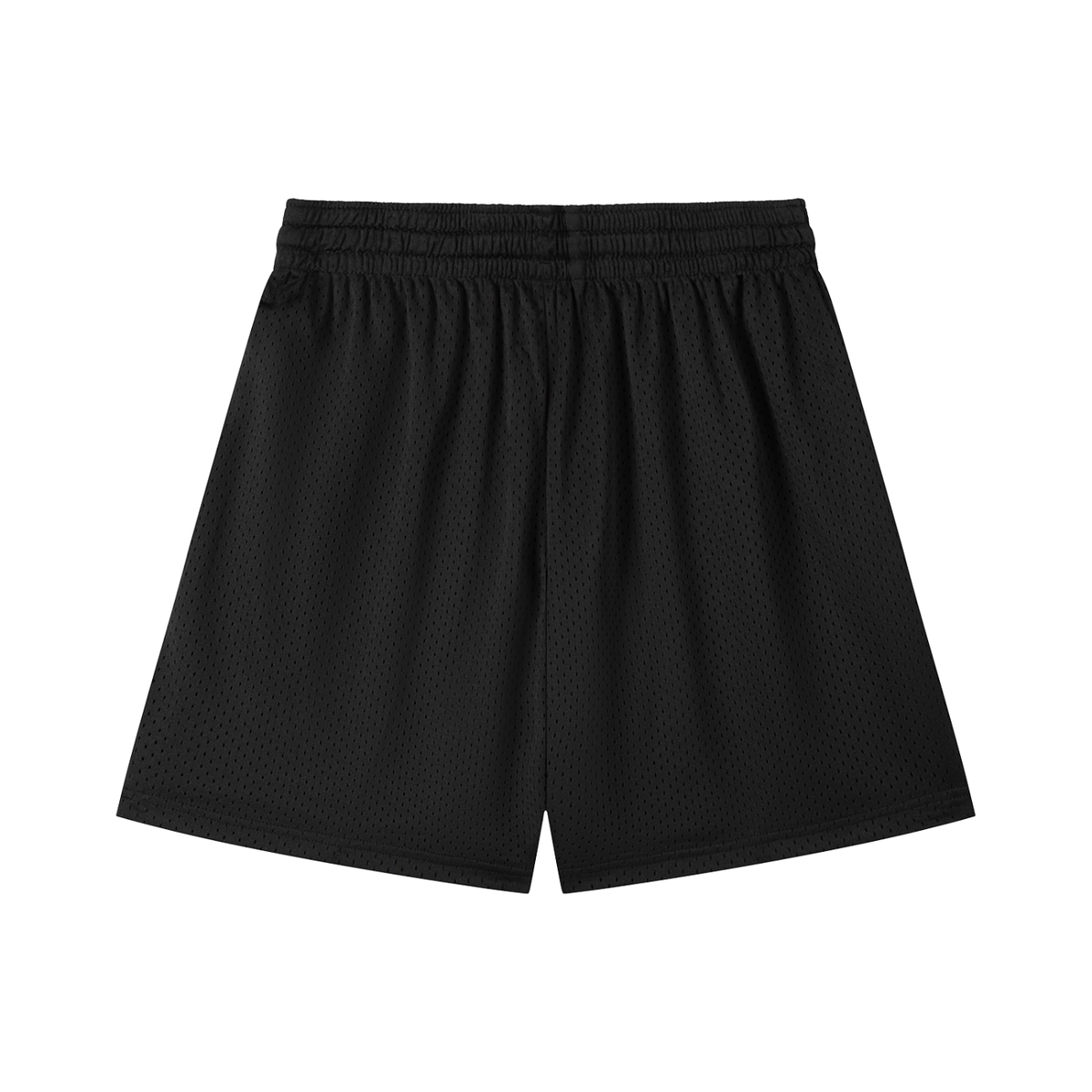 Mesh Training Shorts in Black, back