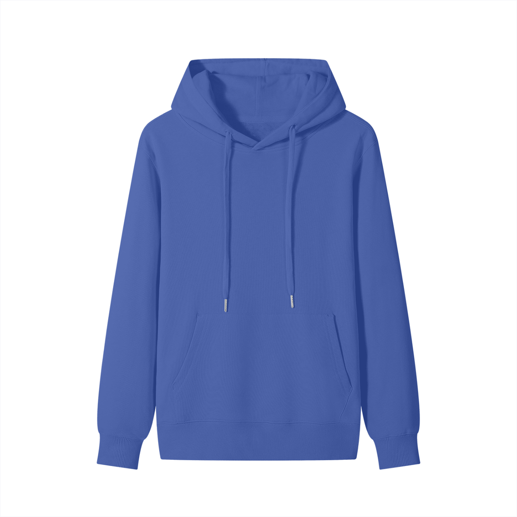 Classic Cotton Hoodie in Klein Blue, front