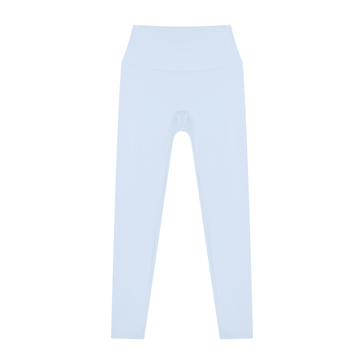 High Waisted Leggings in Light Blue, front