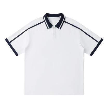 Contrast Piping Polo