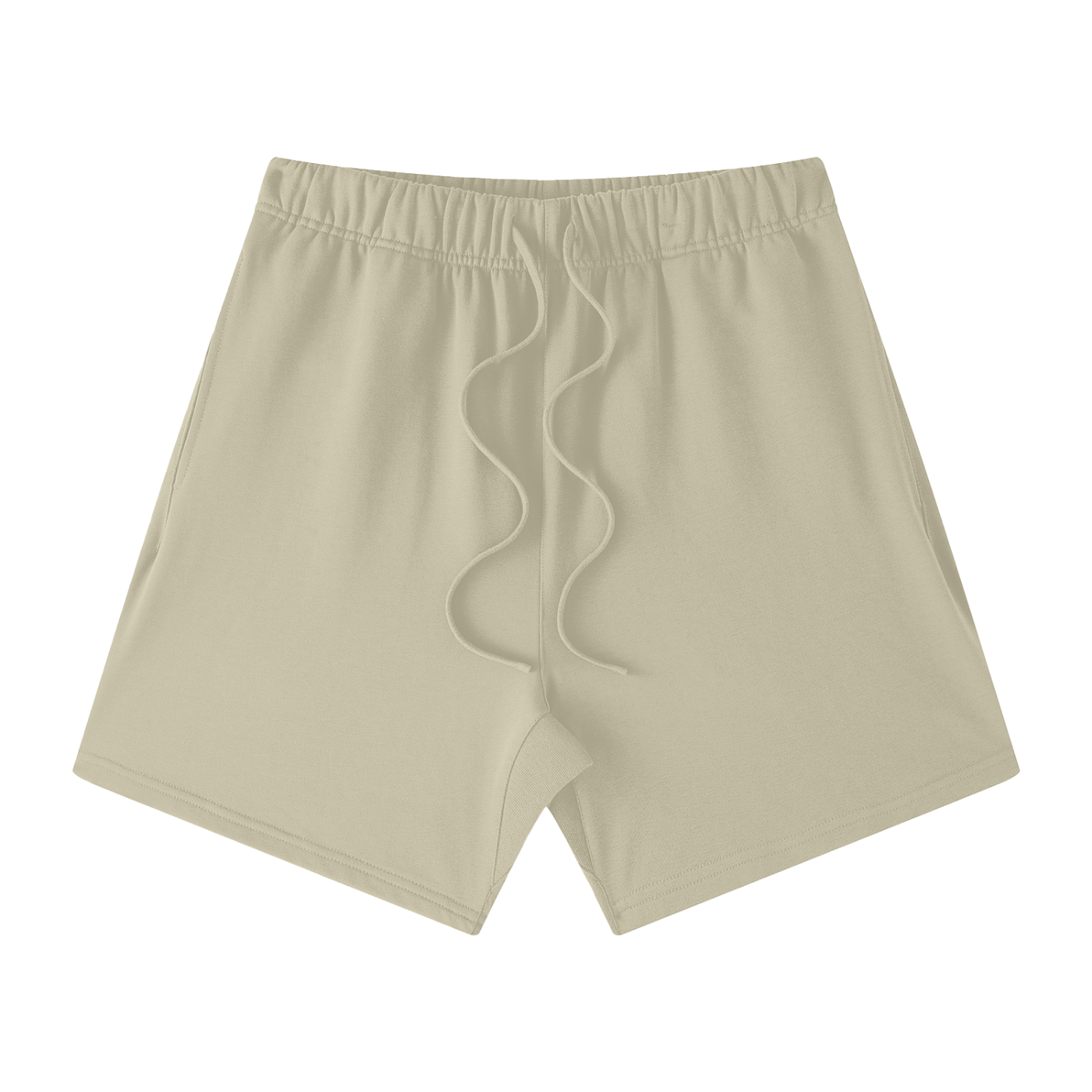 Unisex Earth Tone Loose Fit Cotton Shorts