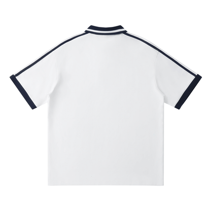 Contrast Piping Polo