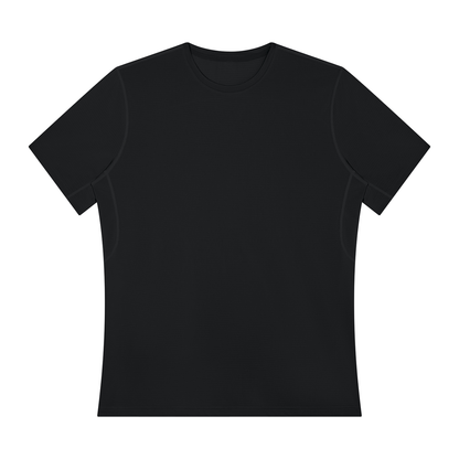 Men's Performance Running Tee in Black, front