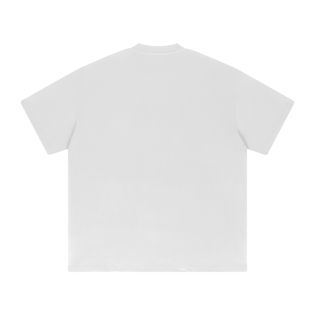 Ultra Heavyweight Tee in White, back