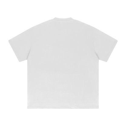 Ultra Heavyweight Tee in White, back