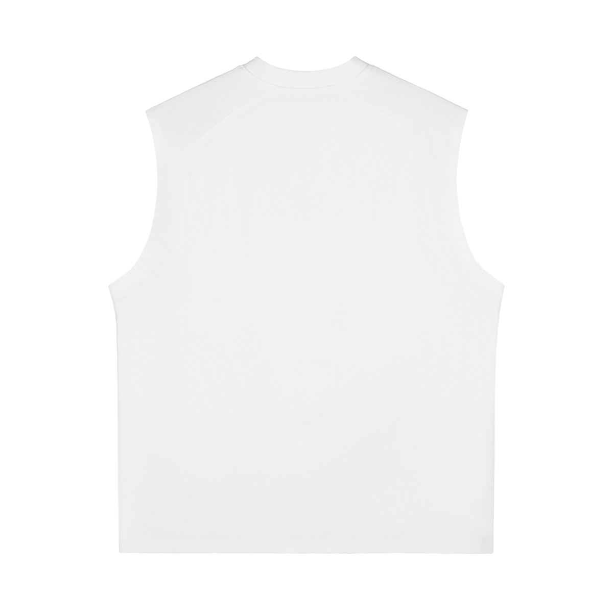 Quick-Dry Cooling Singlet in White, back