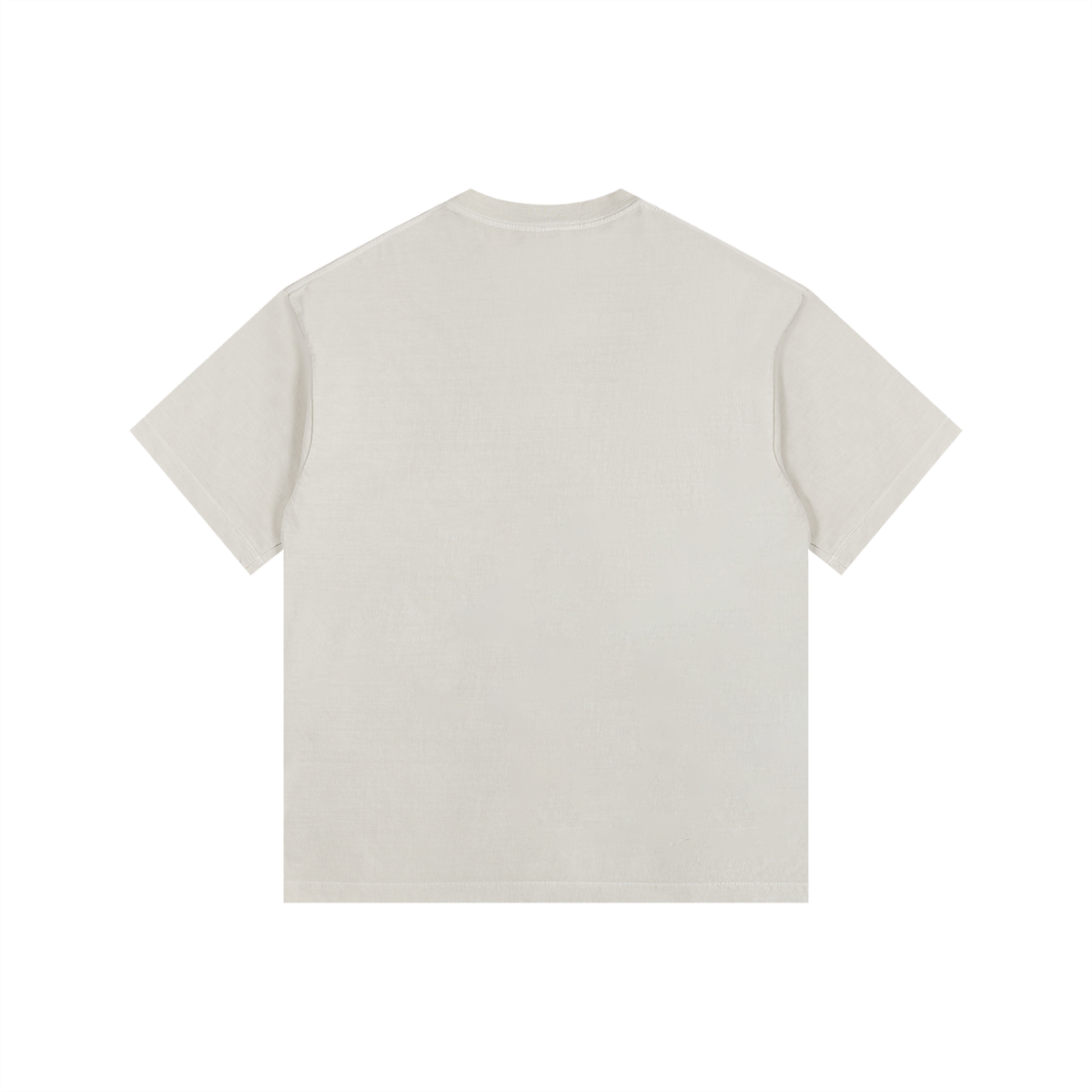Vintage Wash Oversized Tee in Light Apricot, back