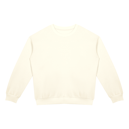 Drop Shoulder Crew Sweatshirt in Apricot, front