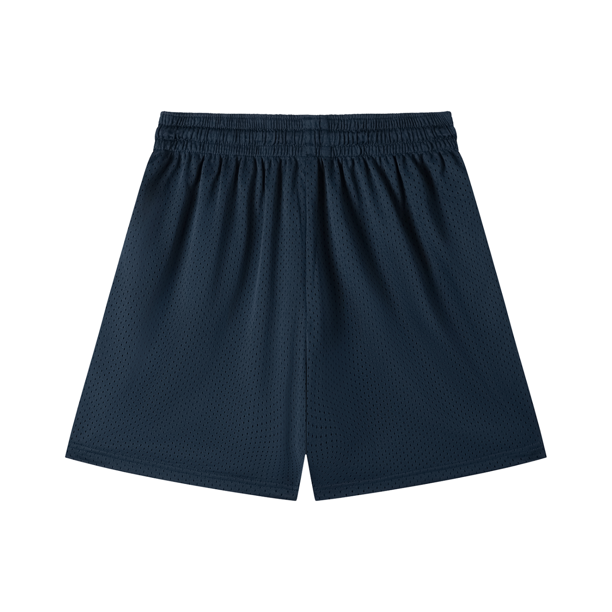 Mesh Training Shorts in Navy, back