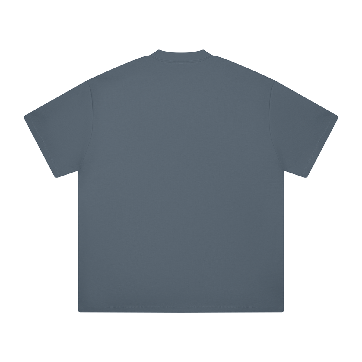 Ultra Heavyweight Tee in Haze Blue, back