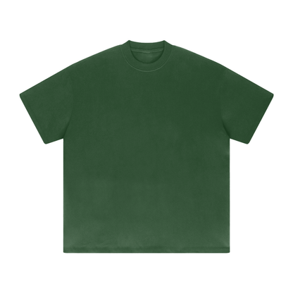 Ultra Heavyweight Tee in Dark Green, front