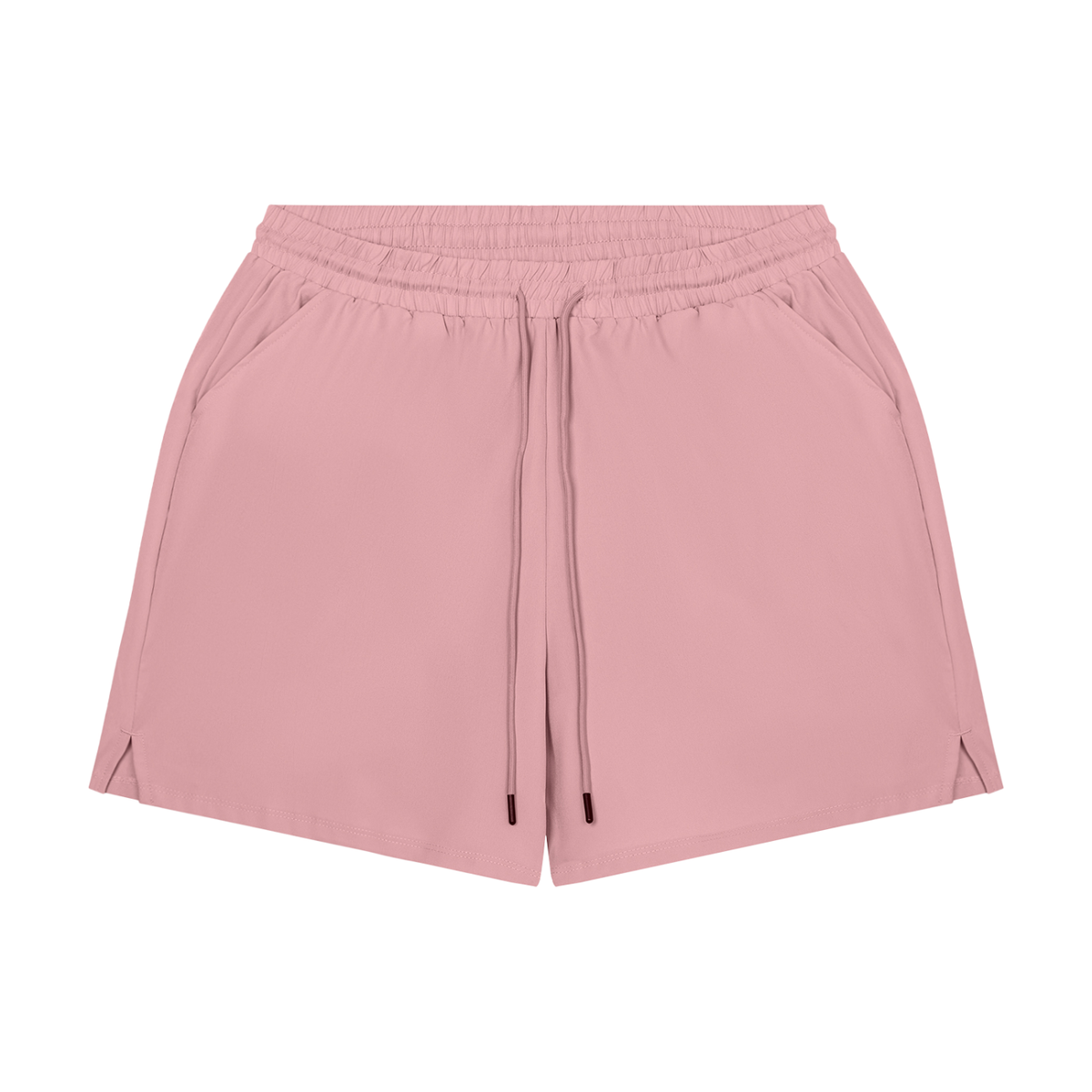 Men's Lined Running Shorts in Pink, front