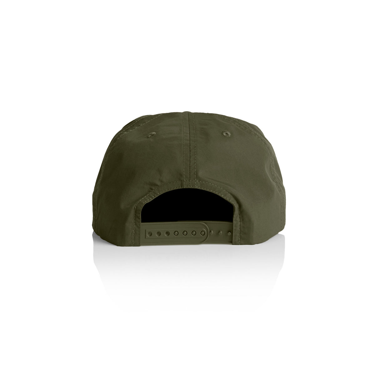 5-Panel Surf Cap in Army, back