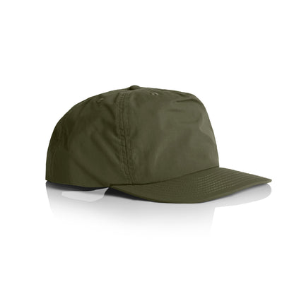 5-Panel Surf Cap in Army, side