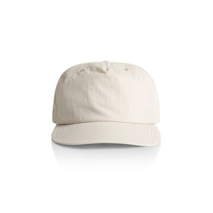 5-Panel Surf Cap in Bone, front