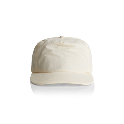 5-Panel Surf Cap in Ecru, front