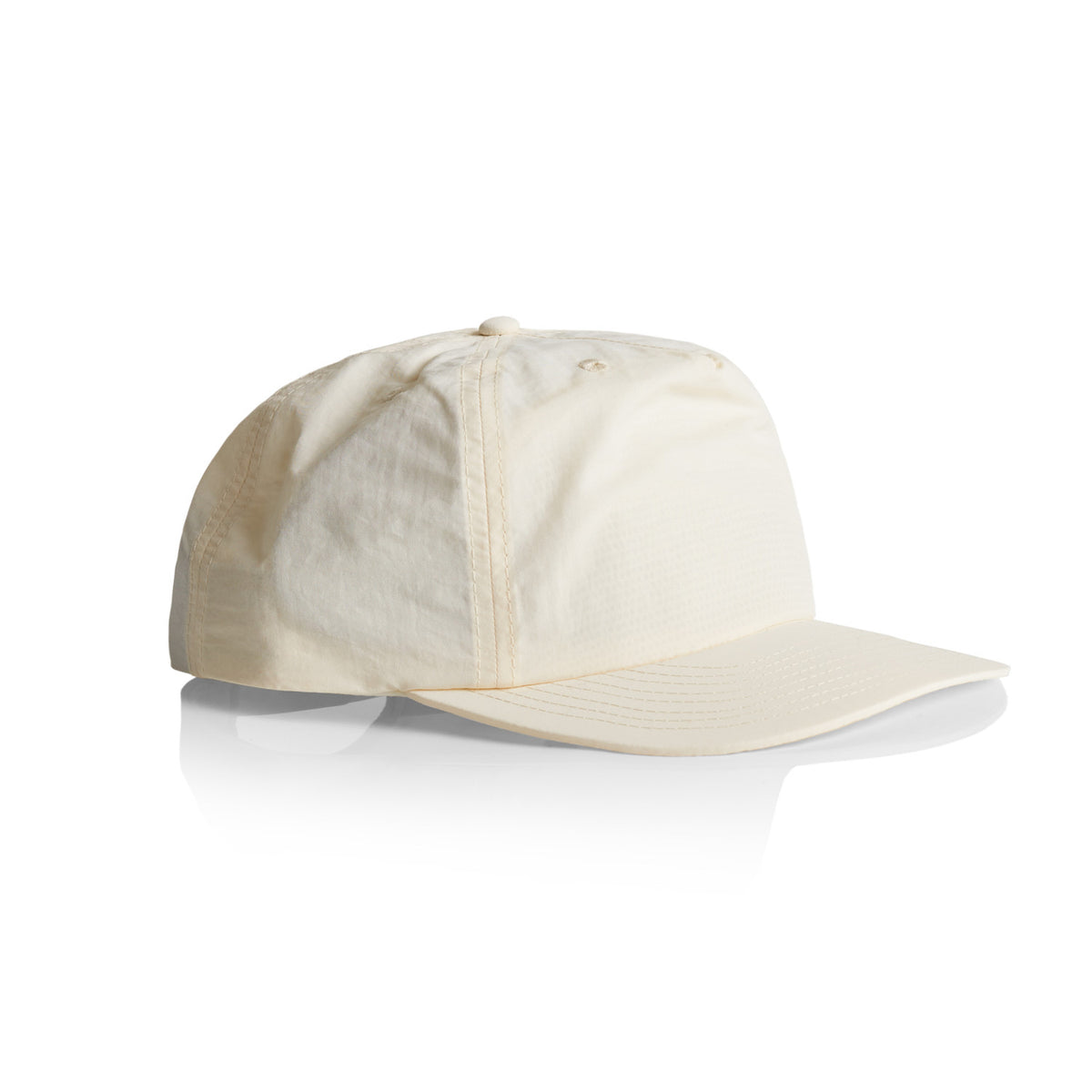 5-Panel Surf Cap in Ecru, side