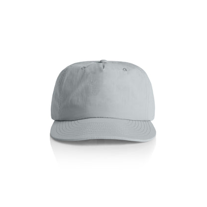 5-Panel Surf Cap in Smoke, front