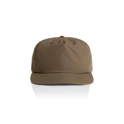 5-Panel Surf Cap in Walnut, front