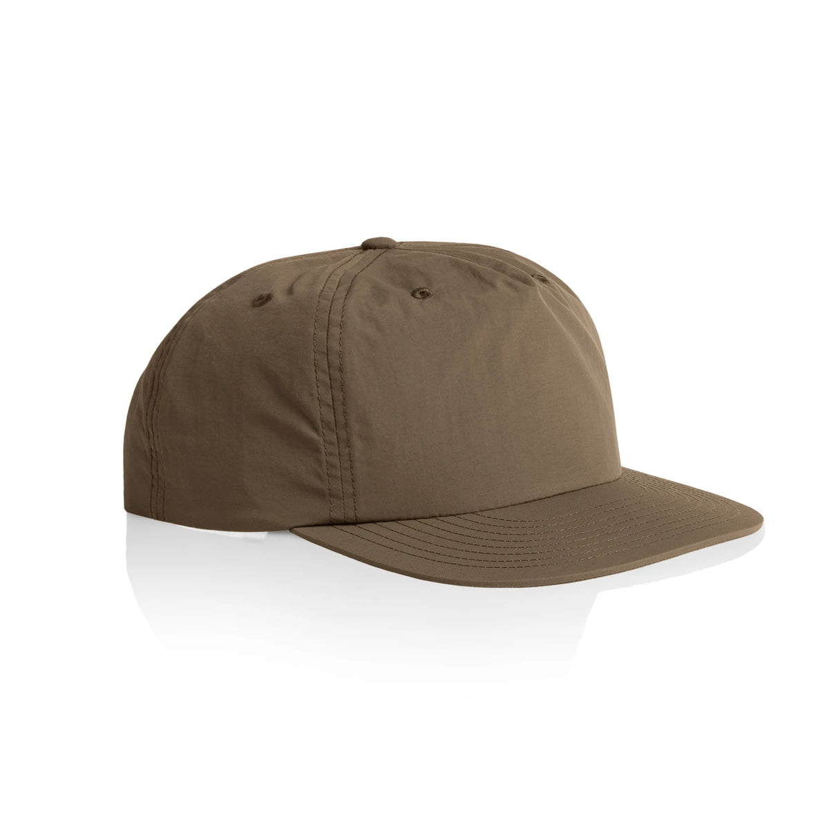 5-Panel Surf Cap in Walnut, side