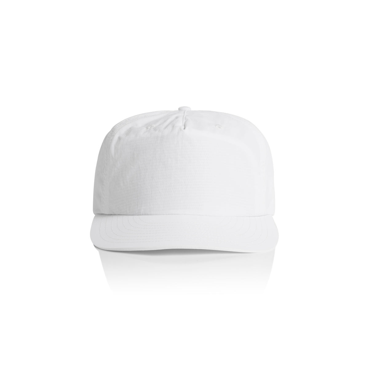 5-Panel Surf Cap in White, front