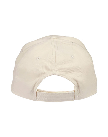 Brushed Cotton Baseball Cap in Natural, back