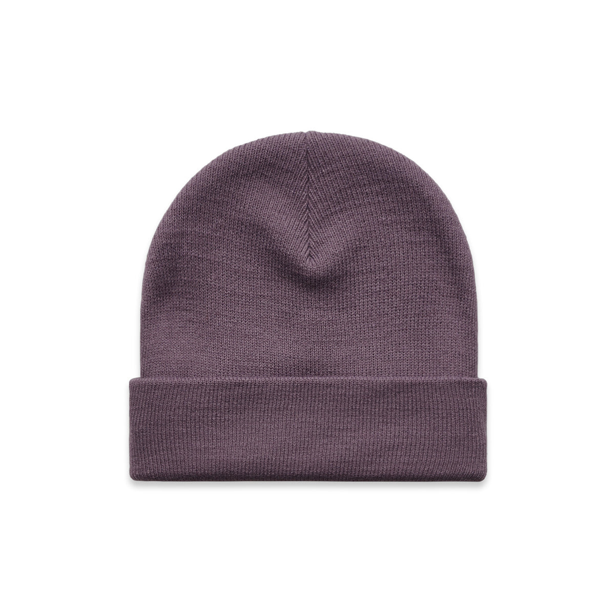 Premium Cuff Beanie in Mauve, front