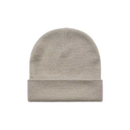 Premium Cuff Beanie in Mushroom, front
