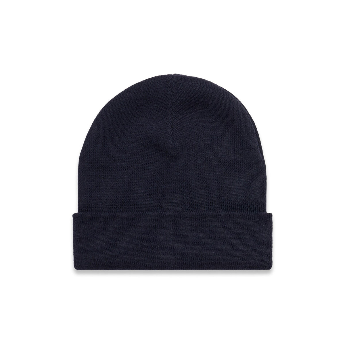 Premium Cuff Beanie in Navy, front