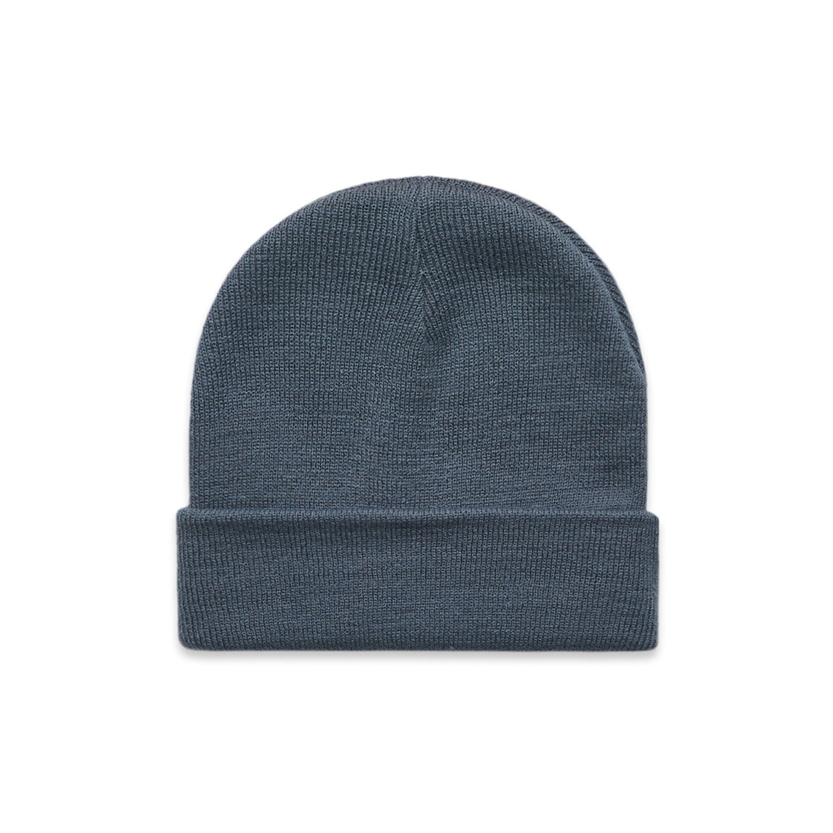 Premium Cuff Beanie in Petrol Blue, front