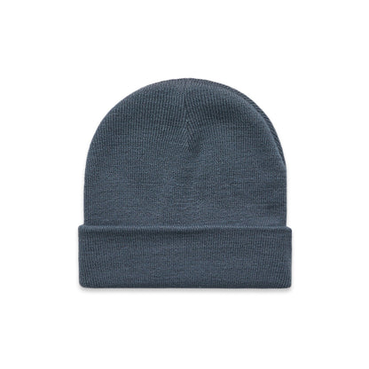 Premium Cuff Beanie in Petrol Blue, front