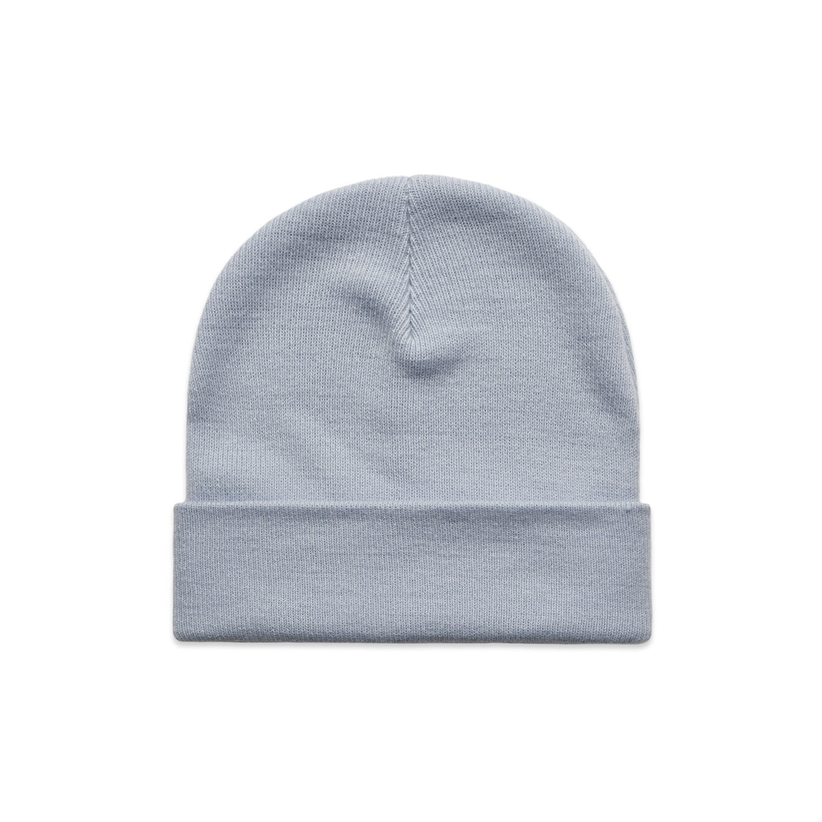 Premium Cuff Beanie in Powder, front